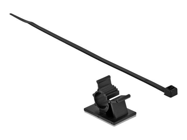 DeLOCK - Kabelbinder-Kit - Tisch montierbar, geeignet für Wandmontage
