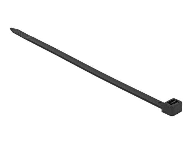 DeLOCK - Kabelbinder - 76 cm - Schwarz (Packung