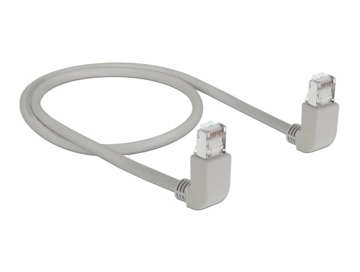 DeLOCK - Patch-Kabel - RJ-45 (M) nach oben gewinkelt bis RJ-45 (M)