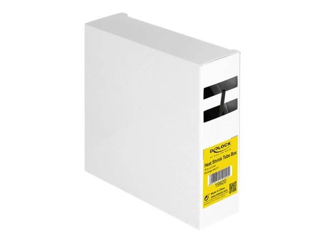 DeLOCK - Schrumpfschlauch - 15 m - Schwarz