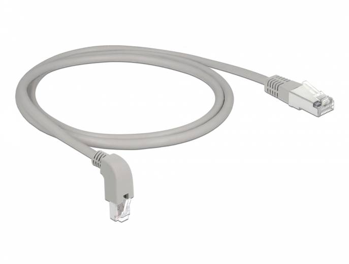 DeLOCK - Patch-Kabel - RJ-45 (M) nach unten gewinkelt bis RJ-45 (M)