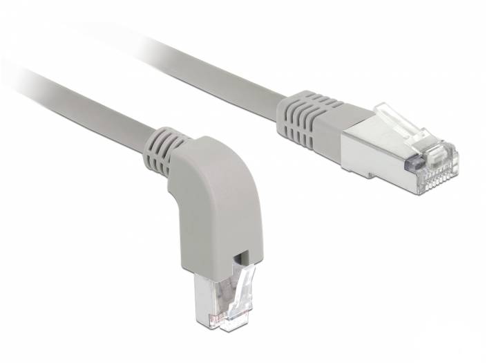 DeLOCK - Patch-Kabel - RJ-45 (M) nach unten gewinkelt bis RJ-45 (M)
