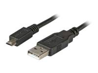 EFB USB2.0 Kabel A-Micro-B 5pol.,St-St,1,8m,schwarz,Premium