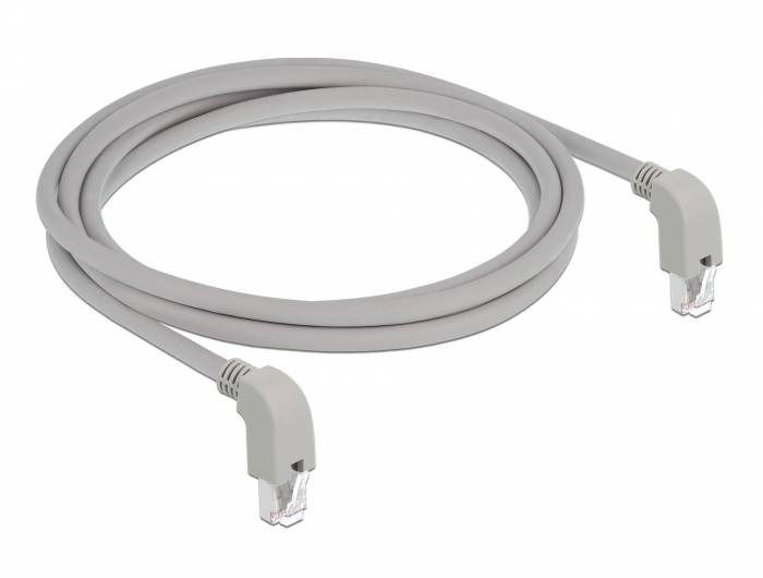 DeLOCK - Patch-Kabel - RJ-45 (M) nach unten gewinkelt bis RJ-45 (M)