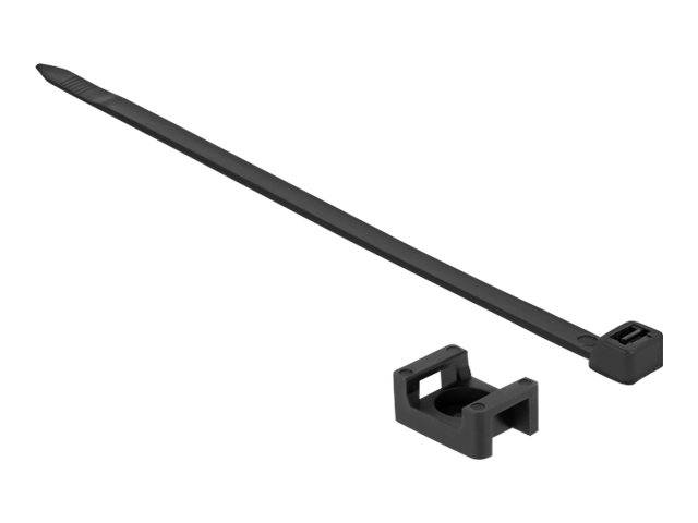 DeLOCK - Kabelbinder-Kit - 15 cm - Schwarz