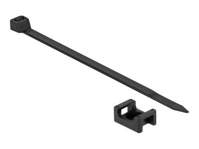 DeLOCK - Kabelbinder-Kit - 15 cm - Schwarz