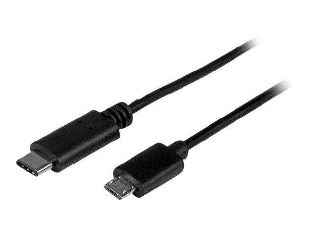 StarTech.com 0.5m USB-C Micro-B Kabel - USB 2.0 - USB-C zu Micro USB Ladekabel - USB 2.0 Typ C zu Micro B Kabel - Thunde