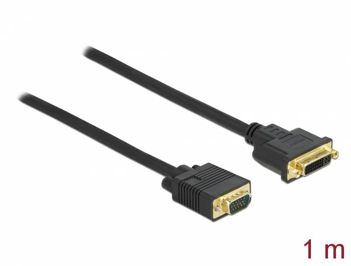 Delock - Adapterkabel - Single Link - DVI-I (W)