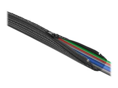DeLOCK - Geflechtschlauch - 1 m - Schwarz