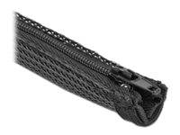 DeLOCK - Geflechtschlauch - 1 m - Schwarz