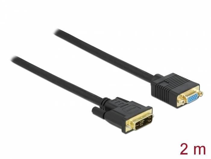 Delock - Adapterkabel - Single Link - DVI-A (M)