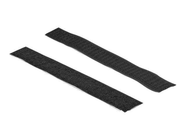 DeLOCK Velcro - Kabelbinderrolle - 5 m - Schwarz