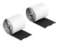 Delock - Kabelbinderrolle - 1 m - Schwarz