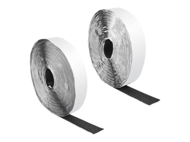 DeLOCK Velcro - Klettverschluss - 10 m - Schwarz