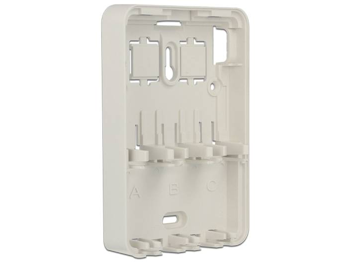 DeLOCK Keystone Surface Mounted Box - Gehäuse mit modularen Einsätzen