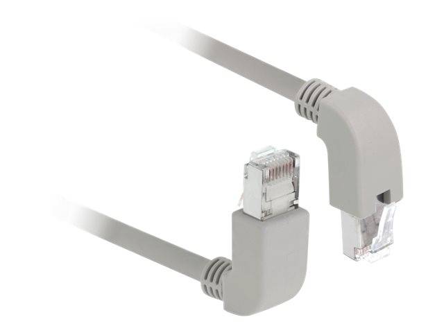 Delock - Patch-Kabel - RJ-45 (M) nach oben gewinkelt zu RJ-45 (M)
