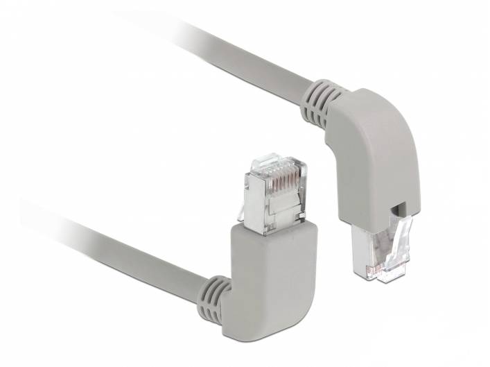 DeLOCK - Patch-Kabel - RJ-45 (M) nach oben gewinkelt bis RJ-45 (M)