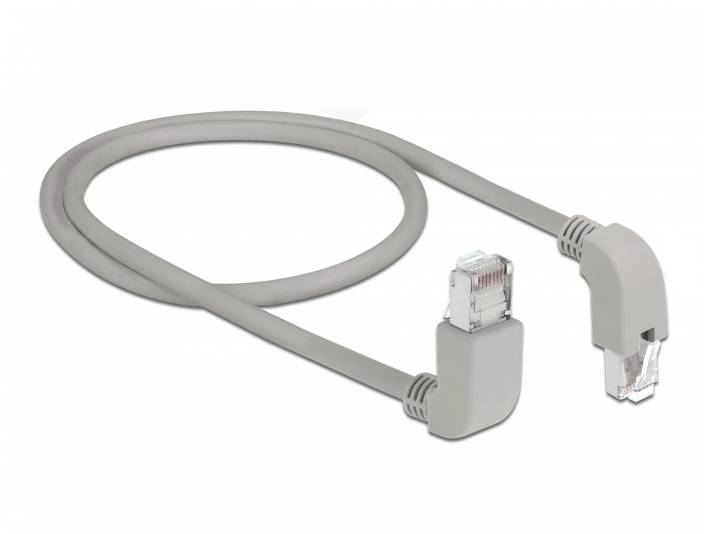 DeLOCK - Patch-Kabel - RJ-45 (M) nach oben gewinkelt bis RJ-45 (M)