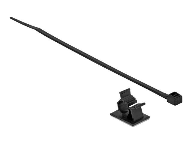 DeLOCK - Kabelbinder-Kit - Tisch montierbar, geeignet für Wandmontage