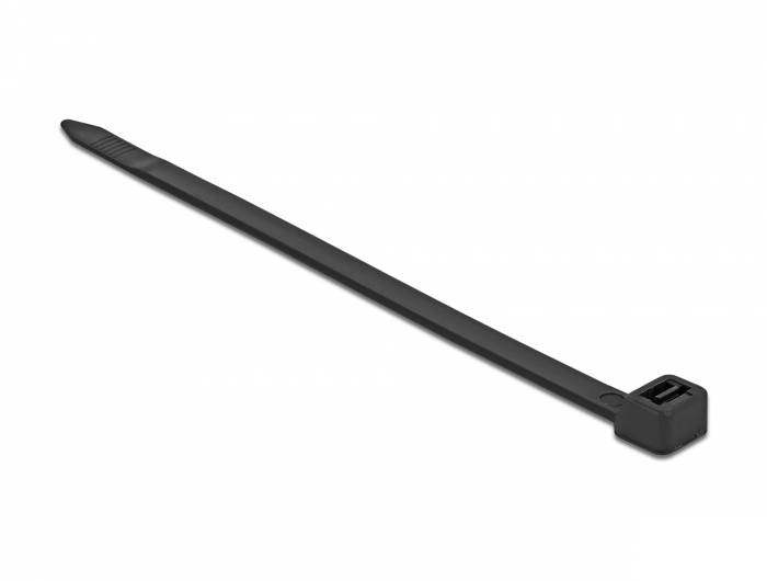 DeLOCK - Kabelbinder - 50 cm - Schwarz (Packung