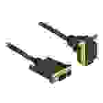 DeLOCK - DVI-Kabel - Dual Link - DVI-D (M) gewinkelt bis DVI-D (M)