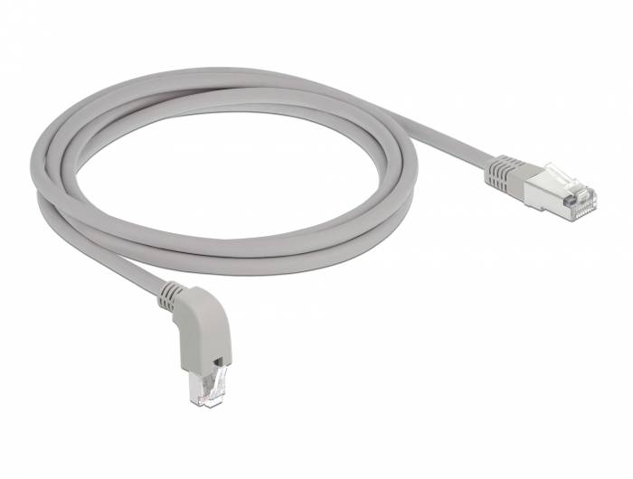 DeLOCK - Patch-Kabel - RJ-45 (M) nach unten gewinkelt bis RJ-45 (M)