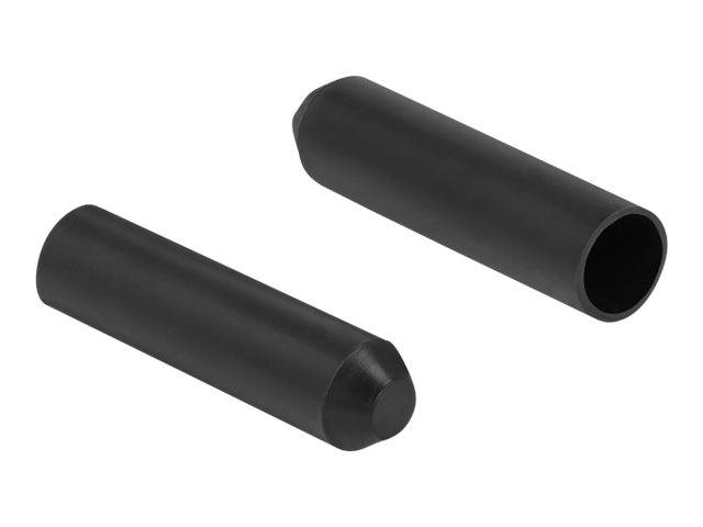 DeLOCK - Kabelschutzkappe - Schwarz (Packung