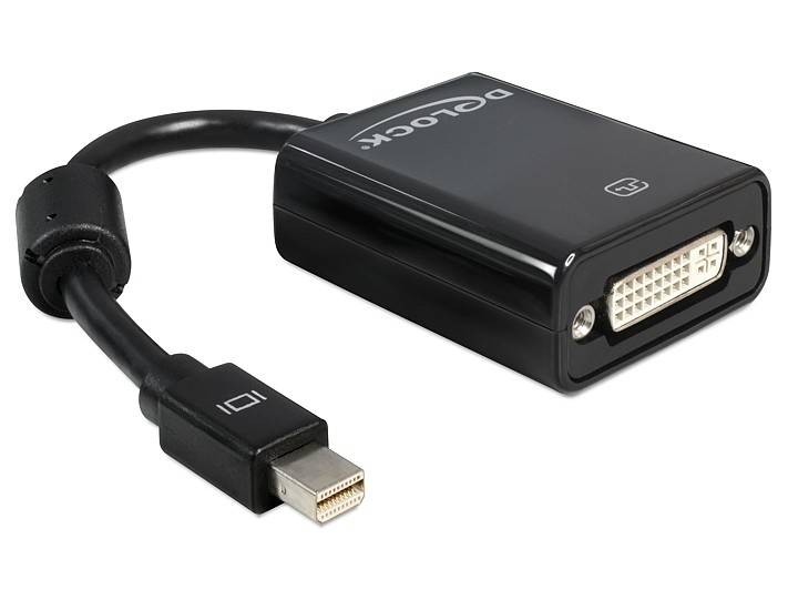 Delock - DVI-Kabel - Mini DisplayPort (M) zu DVI-I (W)