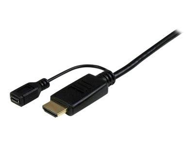 StarTech.com 1,8m aktives HDMI auf VGA Konverter Kabel - HDMI zu VGA Adapter 180cm - Schwarz - 1920x1200 / 1080p - Adapt