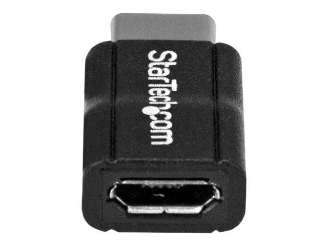 StarTech.com USB-C auf Micro USB Adapter - St/Bu - USB 2.0 - Kompatibel mit USB Typ-C mobil Geräten wie Nokia N1, Nexus