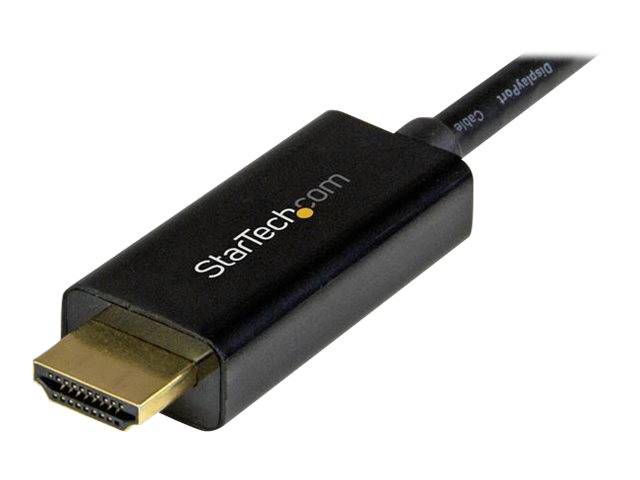 StarTech.com Mini DisplayPort auf HDMI Adapterkabel - Mini DP zu HDMI Adapter Kabel - 5m - Ultra HD 4K 30Hz - Schwarz -