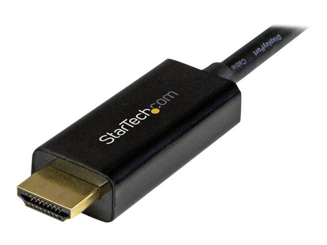 StarTech.com Mini DisplayPort auf HDMI Adapterkabel - Mini DP zu HDMI Adapter Kabel - 3m - Ultra HD 4K 30Hz - Schwarz -