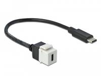 DeLOCK Keystone module - USB-Kabel - USB-C (W)