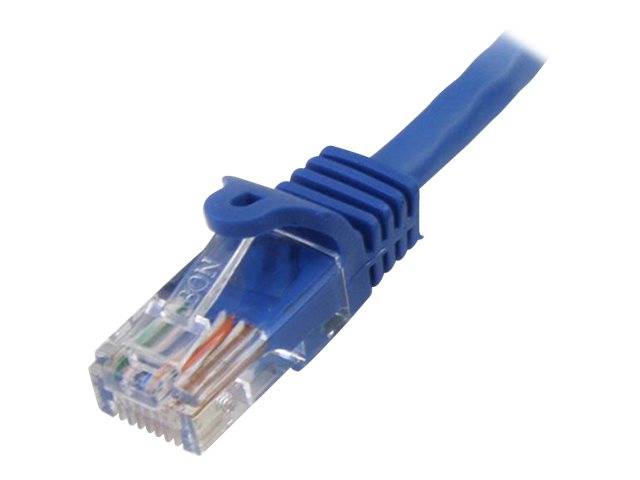 StarTech.com CAT5e Cable - 7 m Blue Ethernet Cable - Snagless - CAT5e Patch Cord - CAT5e UTP Cable - RJ45 Network Cable