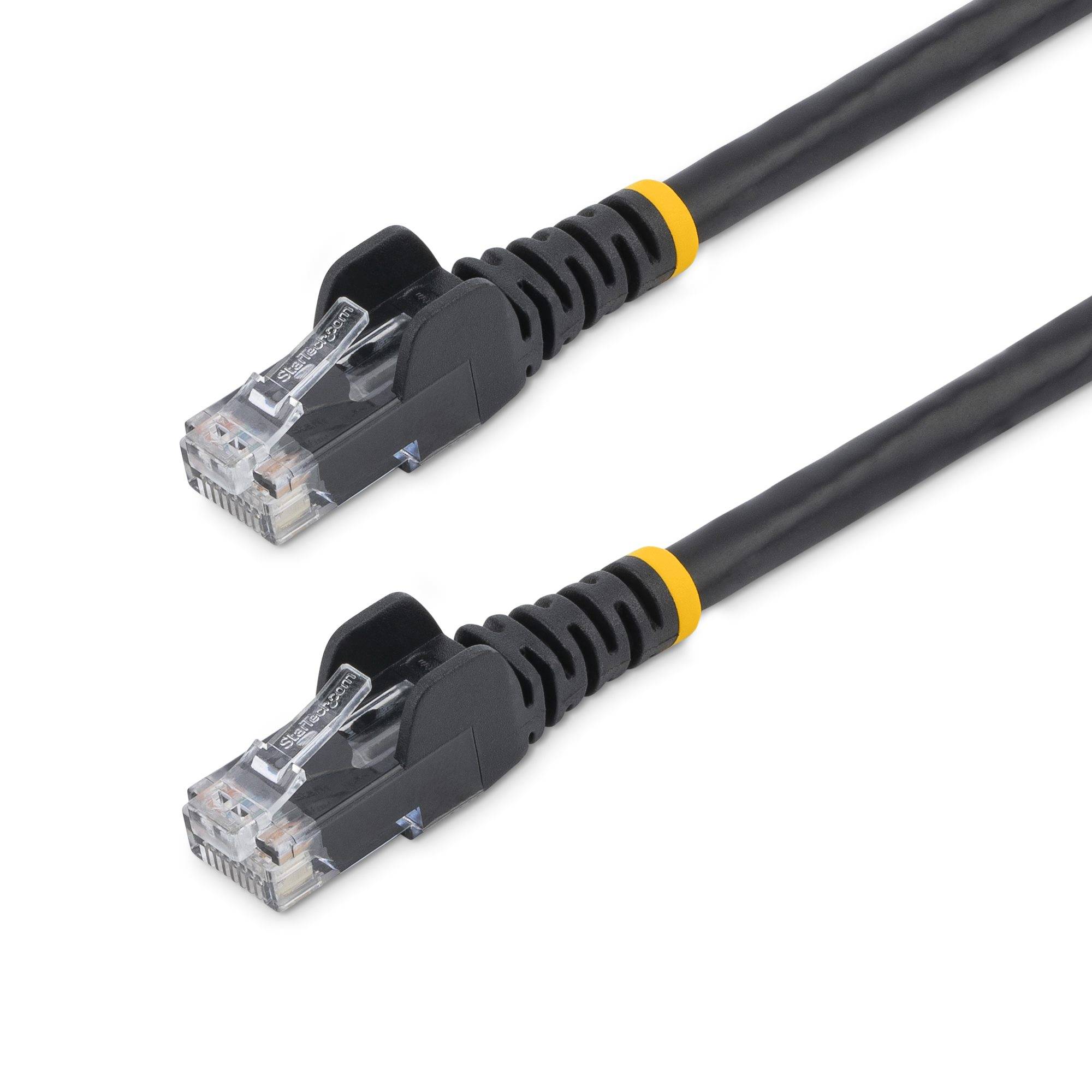 StarTech.com 10m Cat5e Ethernet Netzwerkkabel Snagless mit RJ45 - Cat 5e UTP Kabel - Schwarz - Patch-Kabel - RJ-45 (M)