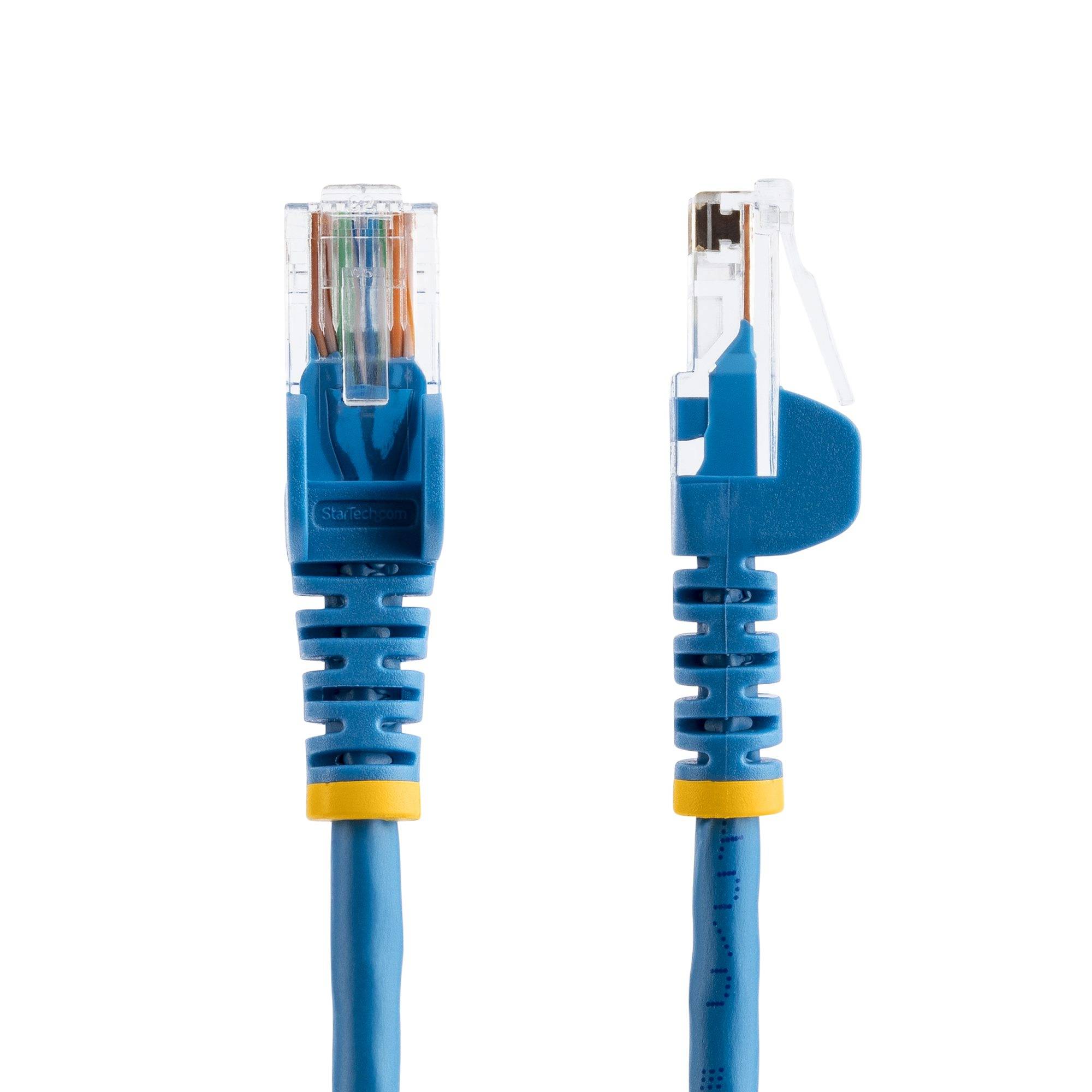 StarTech.com CAT5e Cable - 10 m Blue Ethernet Cable - Snagless CAT5e Patch Cord - CAT5e UTP Cable - RJ45 Network Cable - Patch-Kabel - RJ-45 (M)