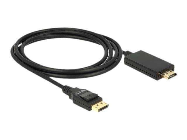 Delock - Videokabel - DisplayPort männlich bis HDMI männlich