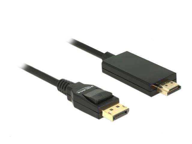 Delock - Videokabel - DisplayPort männlich bis HDMI männlich