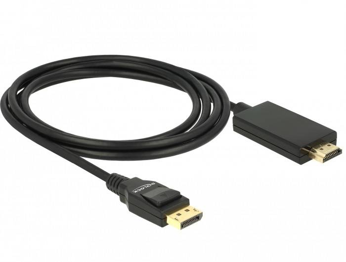 Delock - Videokabel - DisplayPort männlich bis HDMI männlich