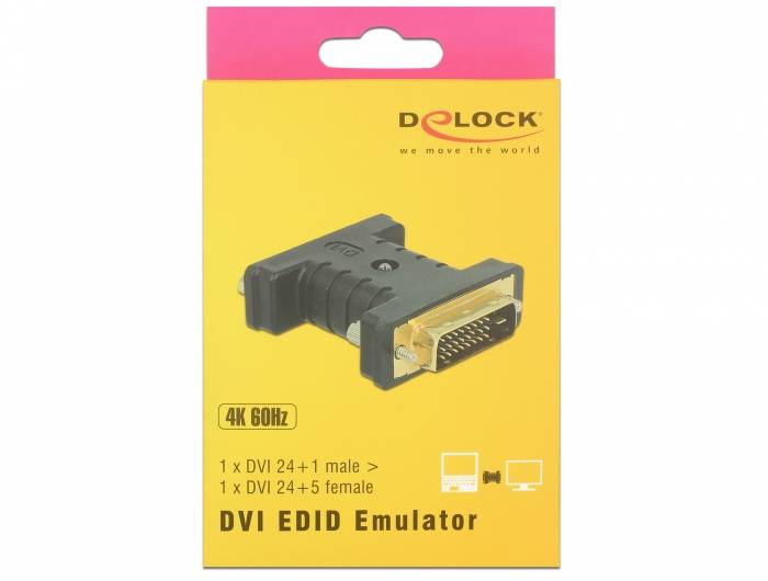 Delock - Videoadapter - Single Link - DVI-D (M)