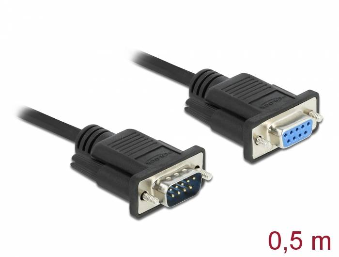 Delock - Serielles Verlängerungskabel - DB-9 (M)
