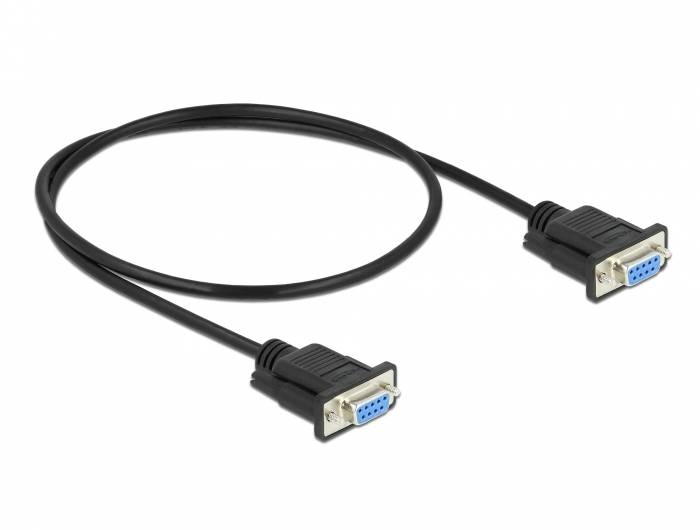 Delock Kabel seriell - DB-9 (W) zu DB-9 (W)