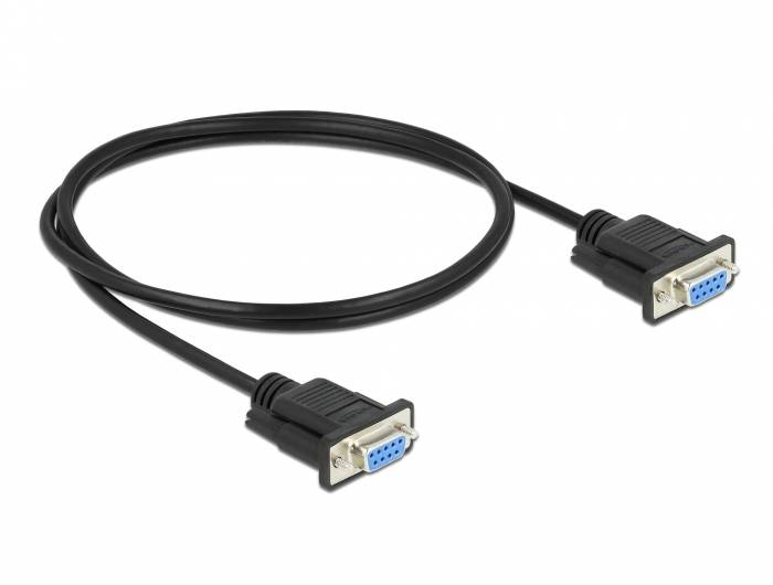 Delock - Kabel seriell - DB-9 (W) zu DB-9 (W)
