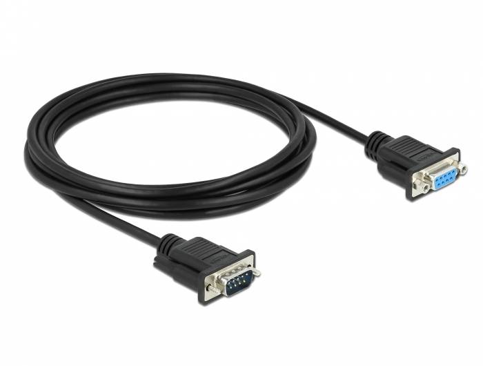 Delock - Serielles Verlängerungskabel - DB-9 (M)