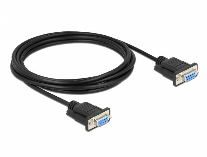 Delock - Kabel seriell - DB-9 (W) zu DB-9 (W)