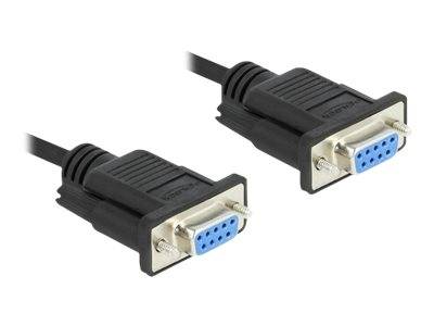 Delock - Kabel seriell - DB-9 (W) zu DB-9 (W)