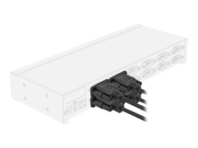 Delock - Kabel seriell - DB-9 (W) zu DB-9 (W)