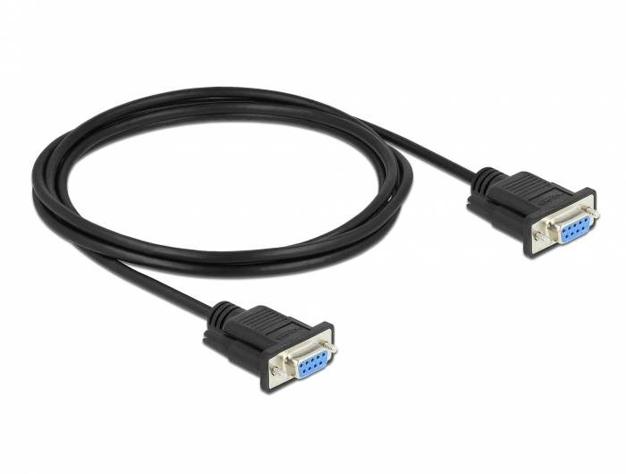 Delock - Kabel seriell - DB-9 (W) zu DB-9 (W)