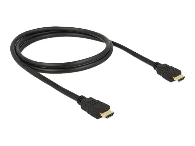 Delock - HDMI-Kabel mit Ethernet - HDMI männlich zu HDMI männlich