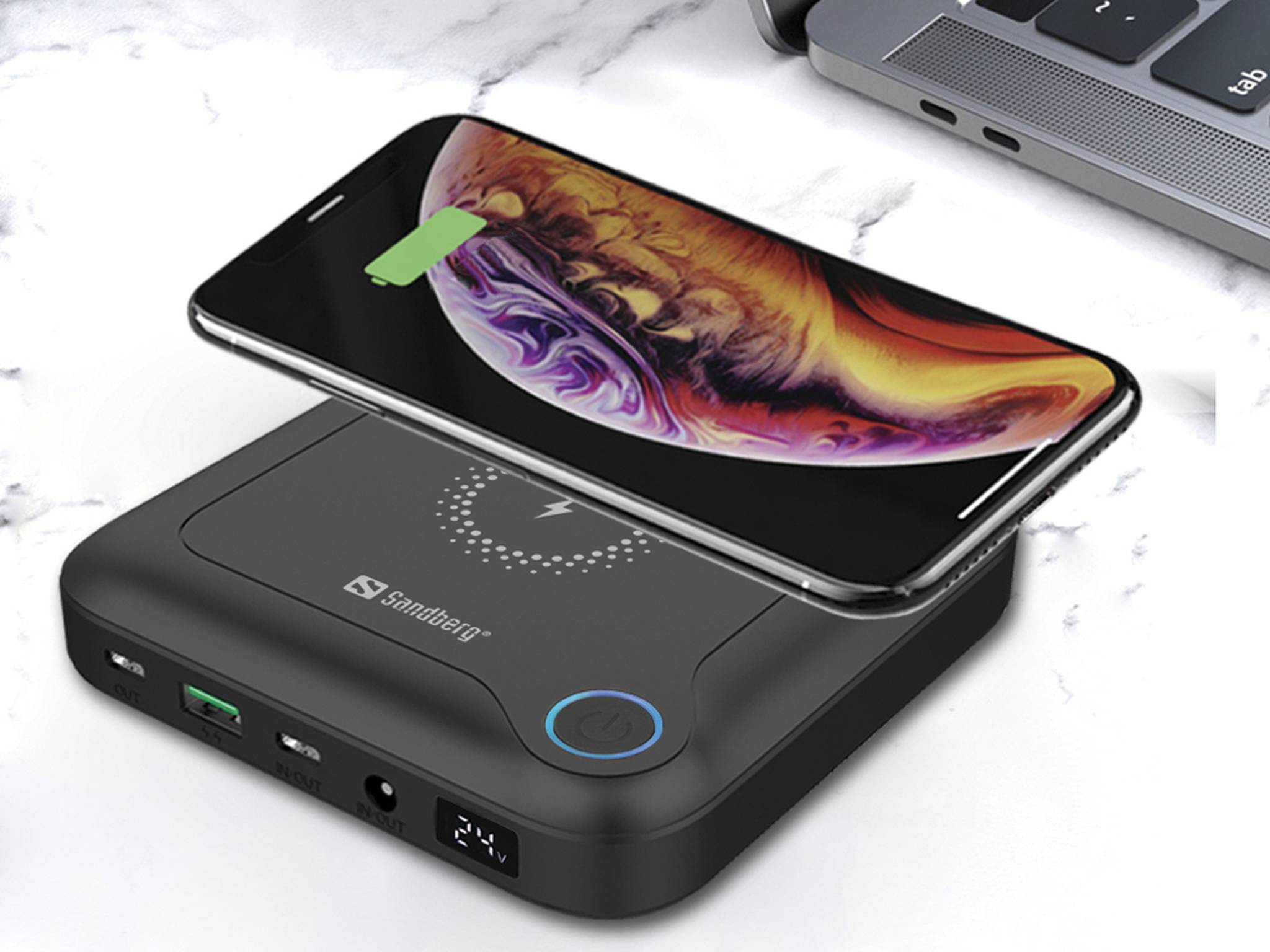 Sandberg All-in-1 - Powerbank - 24000 mAh